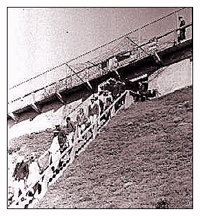 Descending to Work - Alcatraz Island - GGNRA