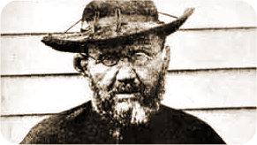 Father Damien, here afflicted with Leprosy